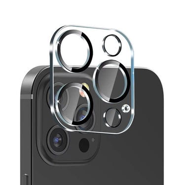 iPhone 14 Pro/ Pro Max Compatible Back Camera Tempered Glass + Black Circle